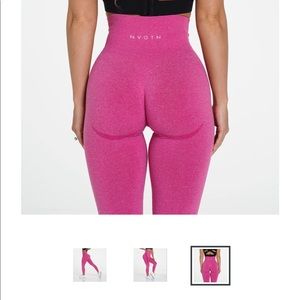 NVGTN - Fuchsia Seamless Contour Leggings XL